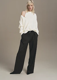 Oversized combined sweater