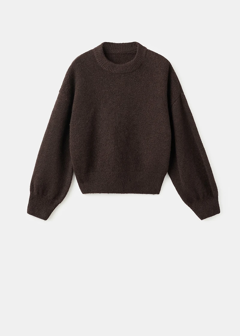 Oversize knit sweater