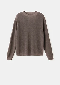 Fine-knit lurex sweater