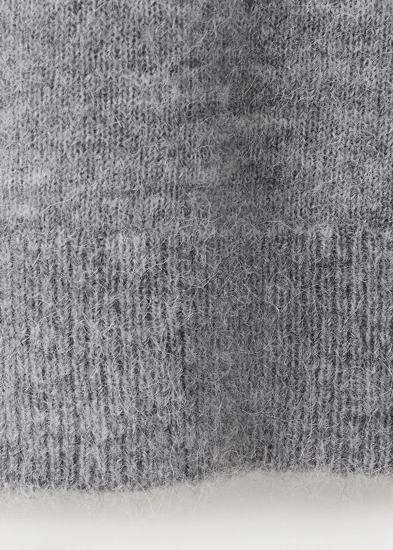 Knitted wool blend sweater