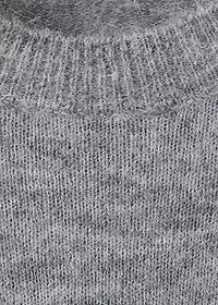 Knitted wool blend sweater