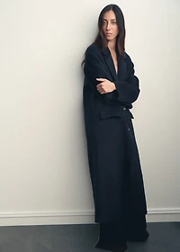 Long wool coat