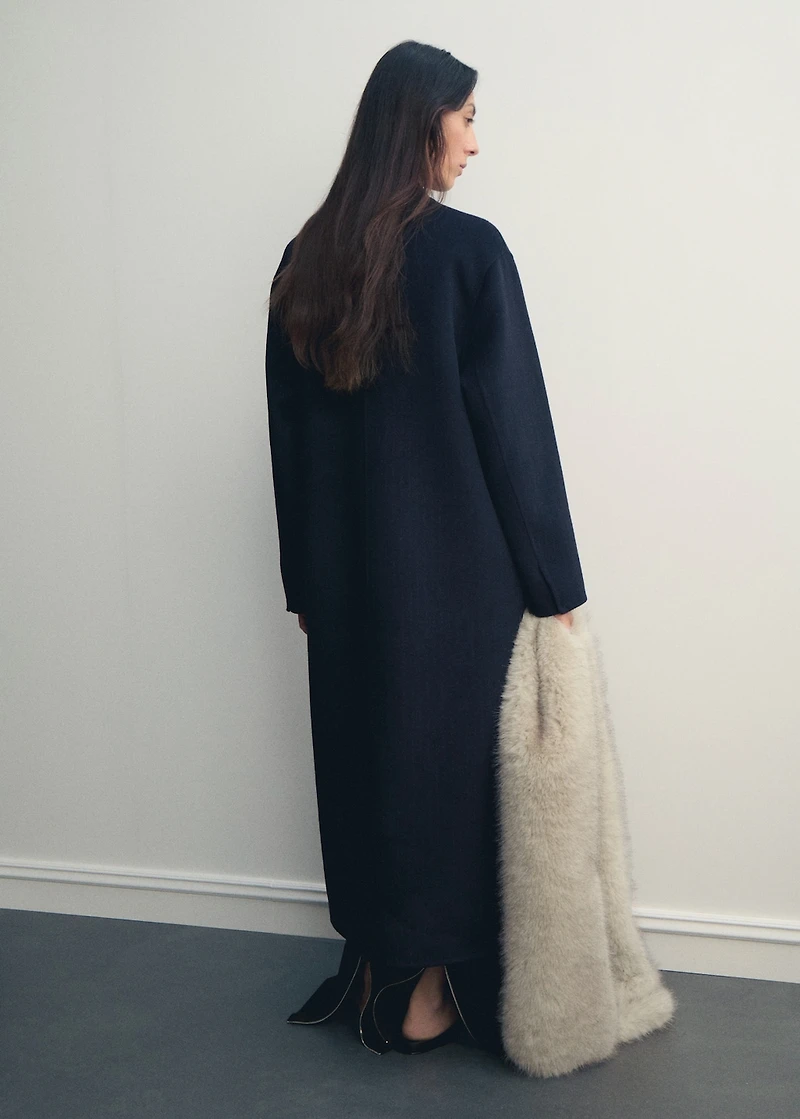 Long wool coat