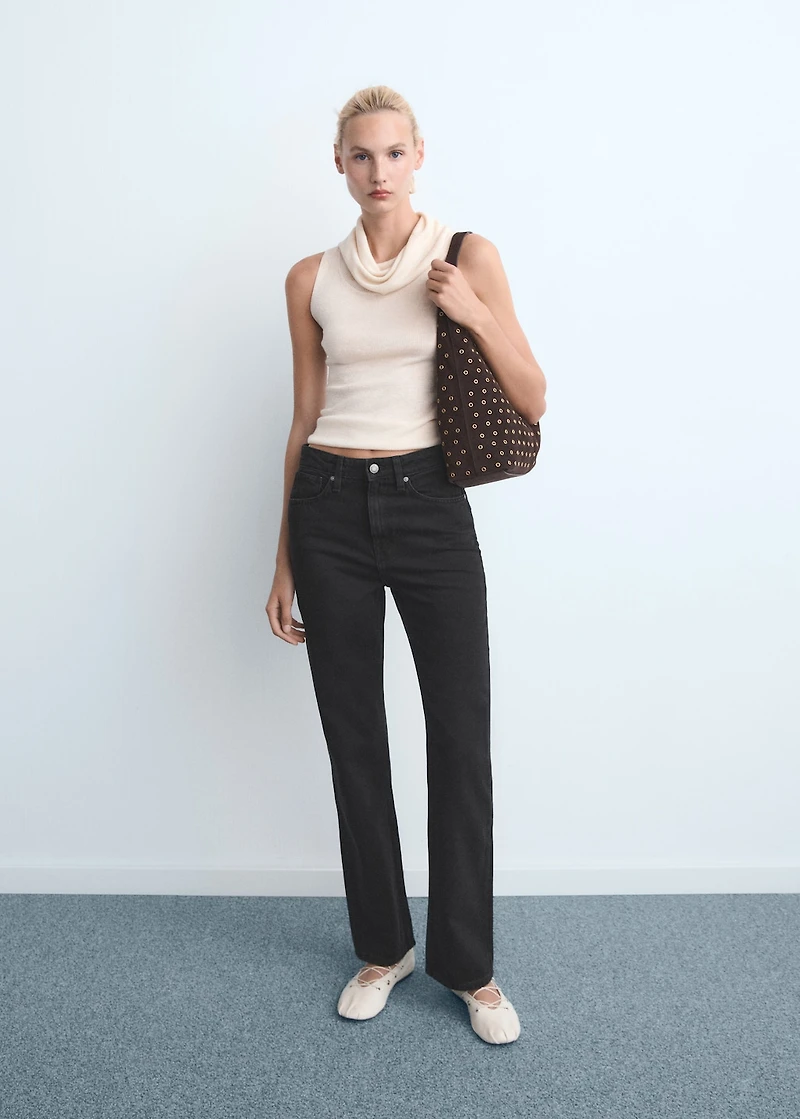 Matilda medium-rise straight-fit jeans