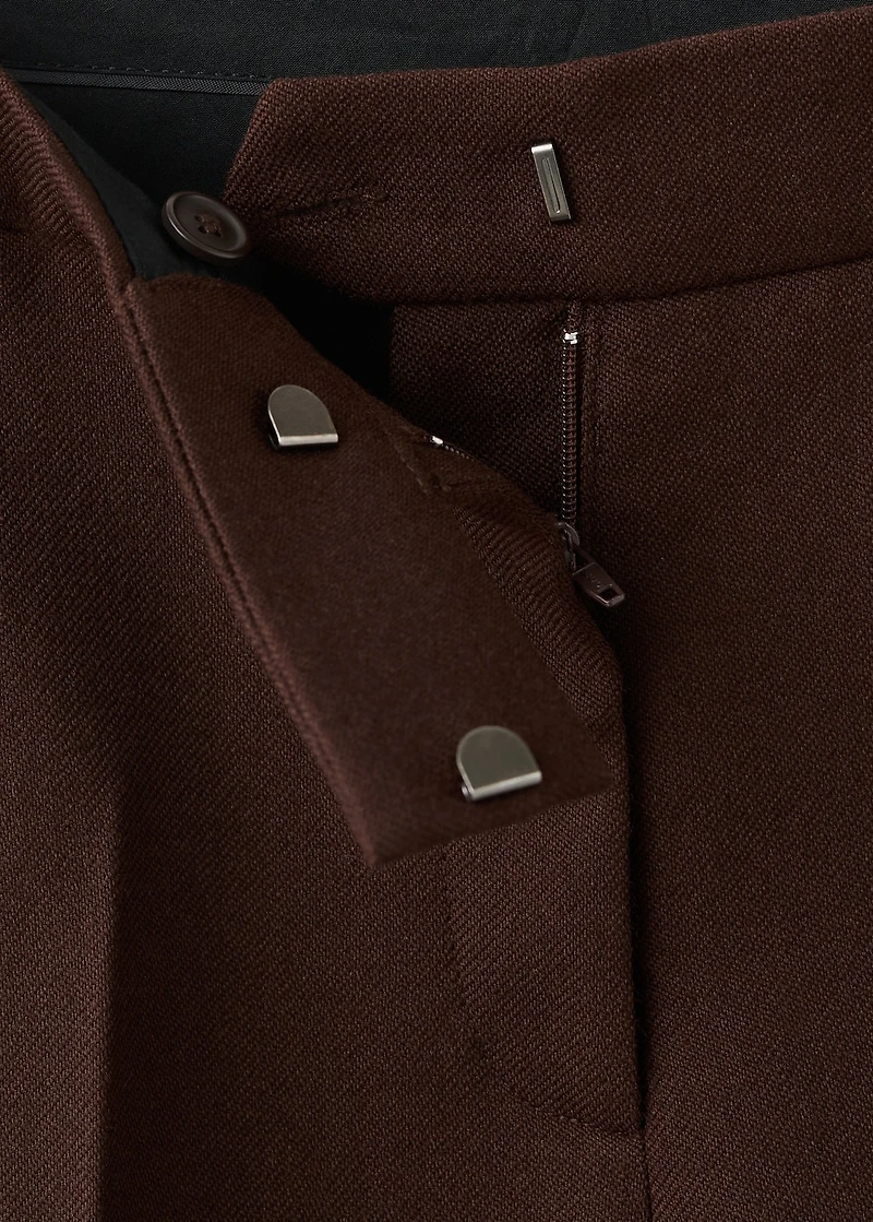 100% wool suit trousers