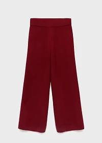 Thick cashmere pants