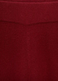 Thick cashmere pants