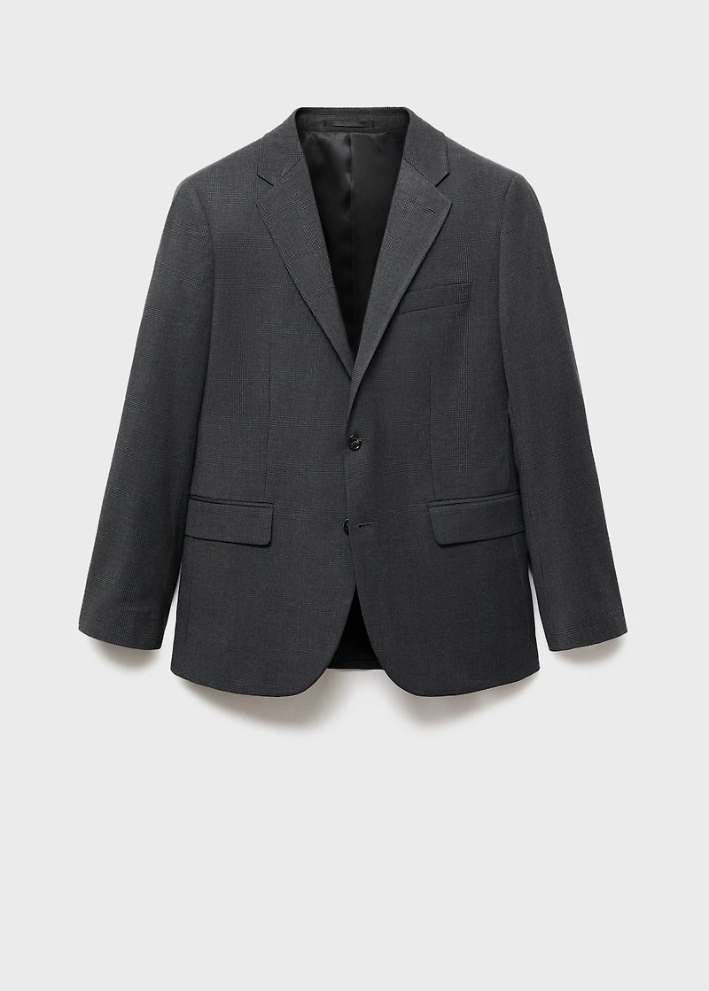Milan slim-fit suit blazer