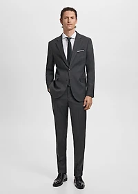Milan slim-fit suit blazer