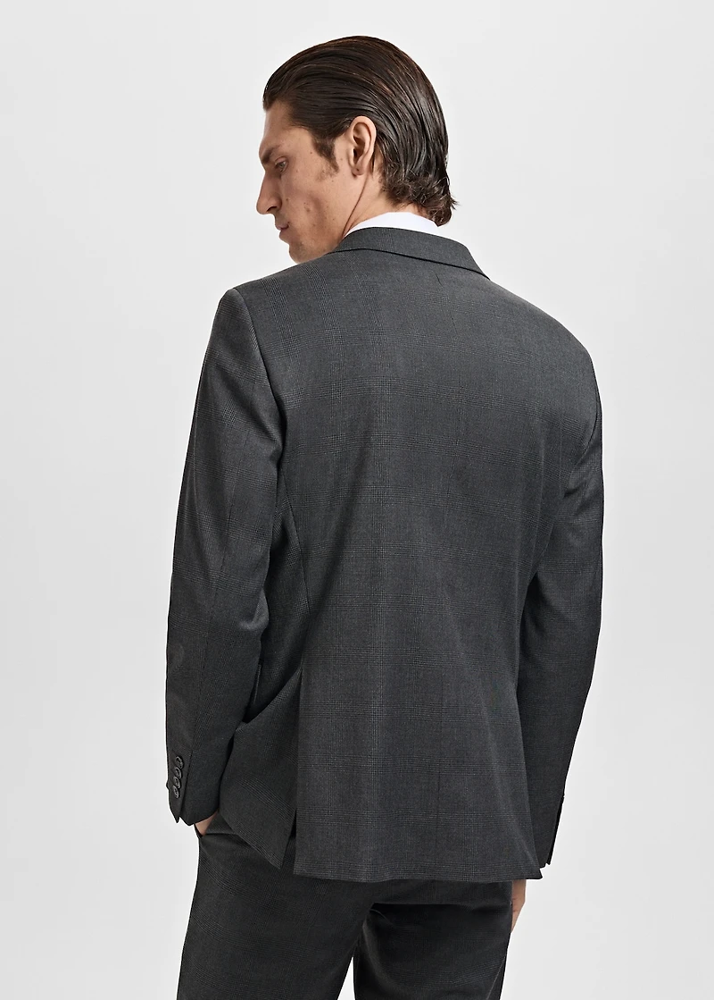 Milan slim-fit suit blazer