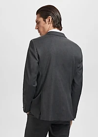 Milan slim-fit suit blazer
