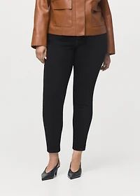 Mid-rise skinny jeans