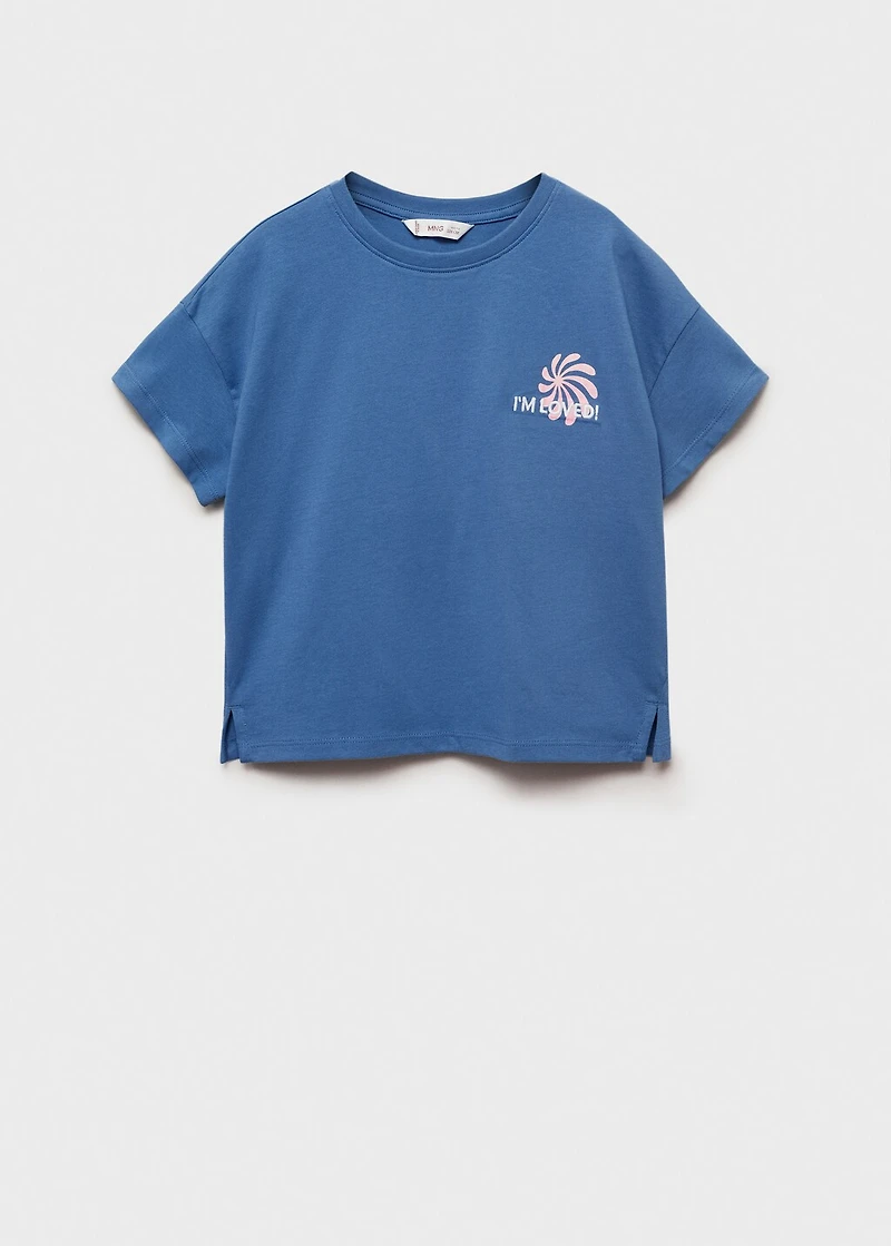 Short-sleeved printed t-shirt