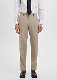 Monaco slim-fit suit pants