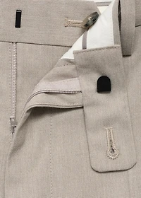 Monaco slim-fit suit pants