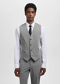 Paris super slim-fit suit vest