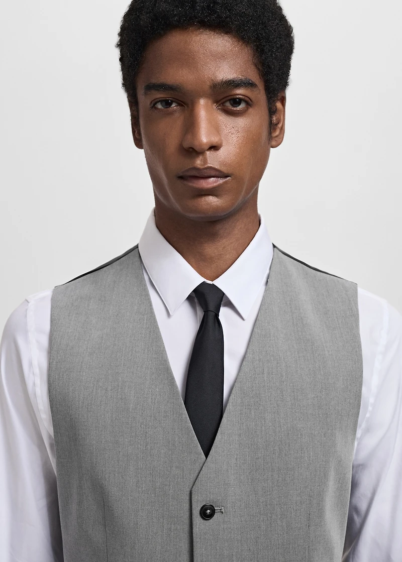 Paris super slim-fit suit vest