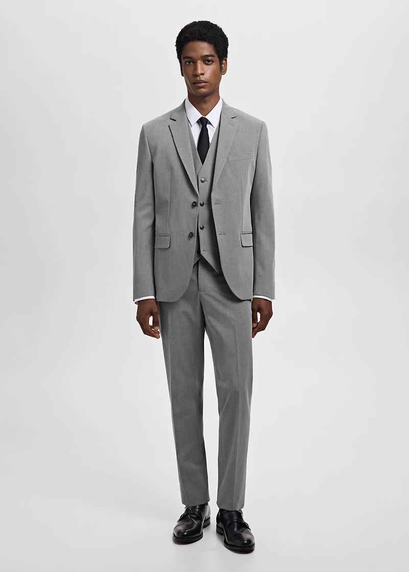 Paris super slim-fit suit vest