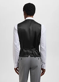 Paris super slim-fit suit vest