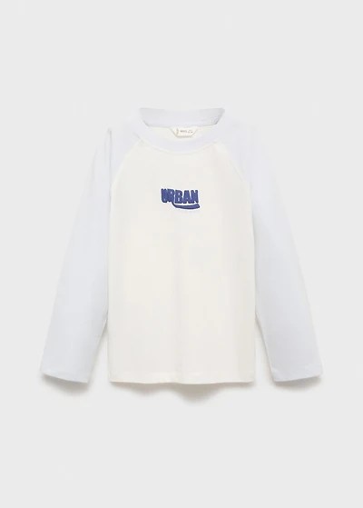 Combined printed T-shirt