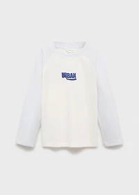 Combined printed T-shirt