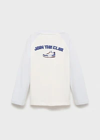 Combined printed T-shirt