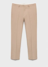 Paris slim-fit suit pants