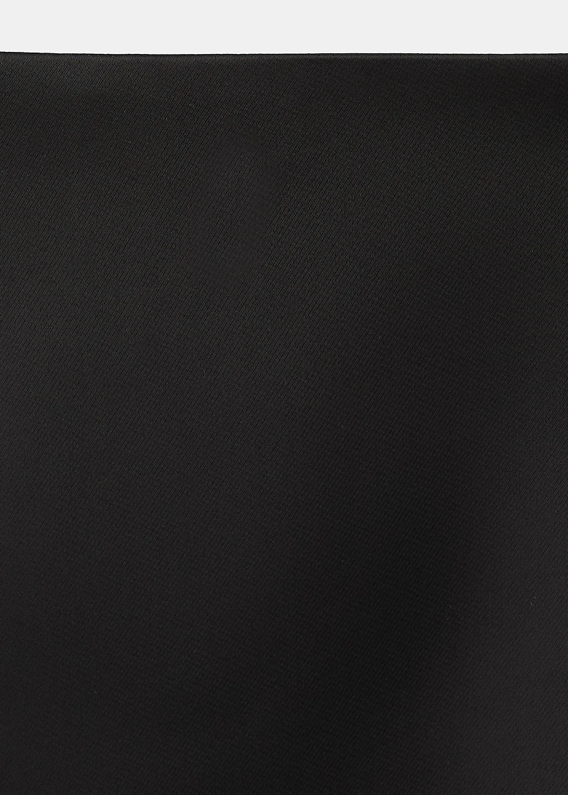 Midi-skirt with crystal trim hem