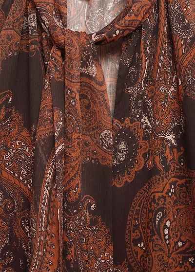 Paisley print blouse