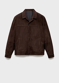 100% leather jacket with pockets