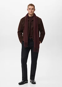 100% leather jacket with pockets