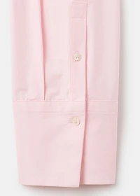 Poplin blouse with handkerchief