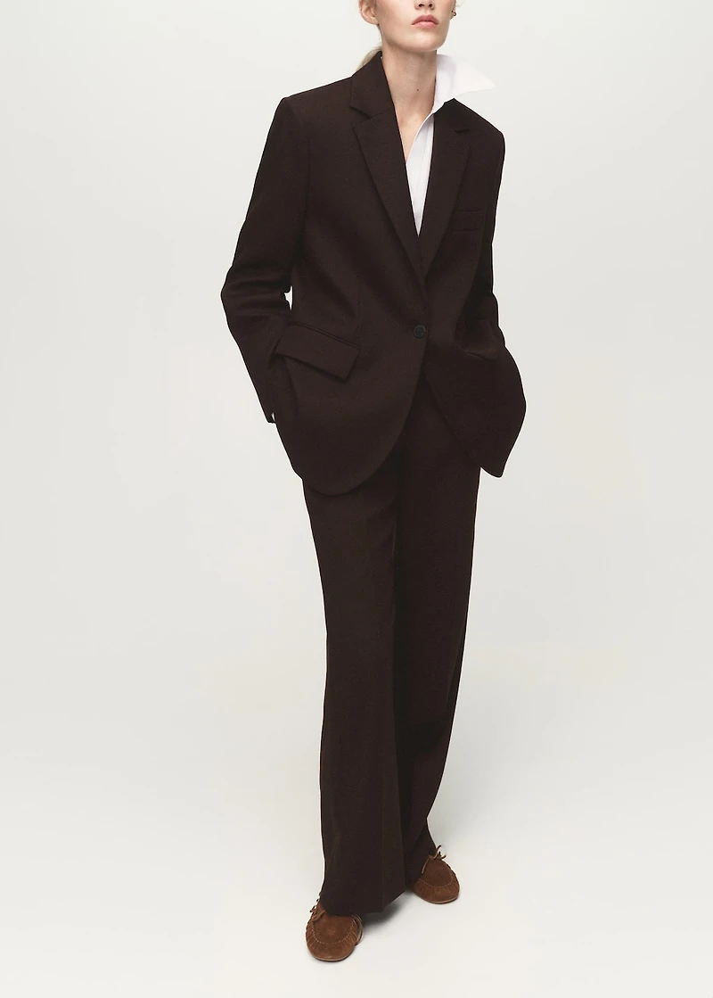 Suede moccasin with studs