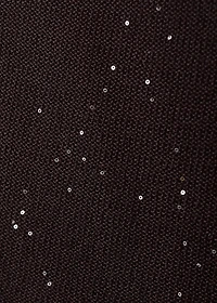 Shiny top with foulard