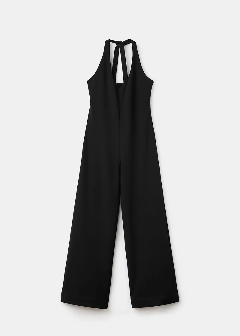 Halter long jumpsuit