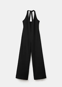 Halter long jumpsuit