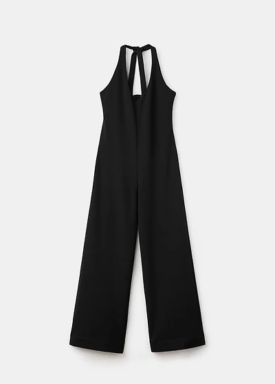 Halter long jumpsuit
