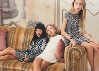 Short dress with sequins