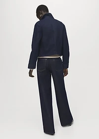 Denim jacket with pockets