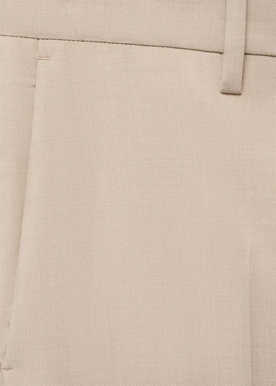 Milan slim-fit suit pants