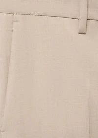 Milan slim-fit suit pants