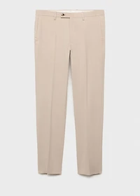 Milan slim-fit suit pants