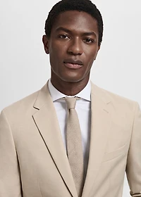 Milan slim-fit suit pants