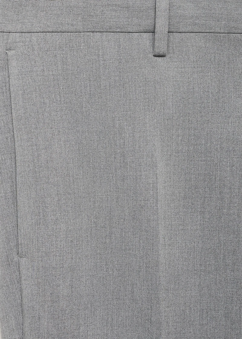 Stretch fabric super slim-fit suit trousers