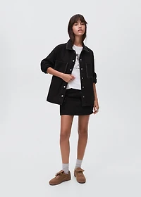 Studded denim jacket