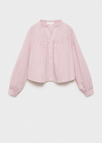 Striped cotton shirt