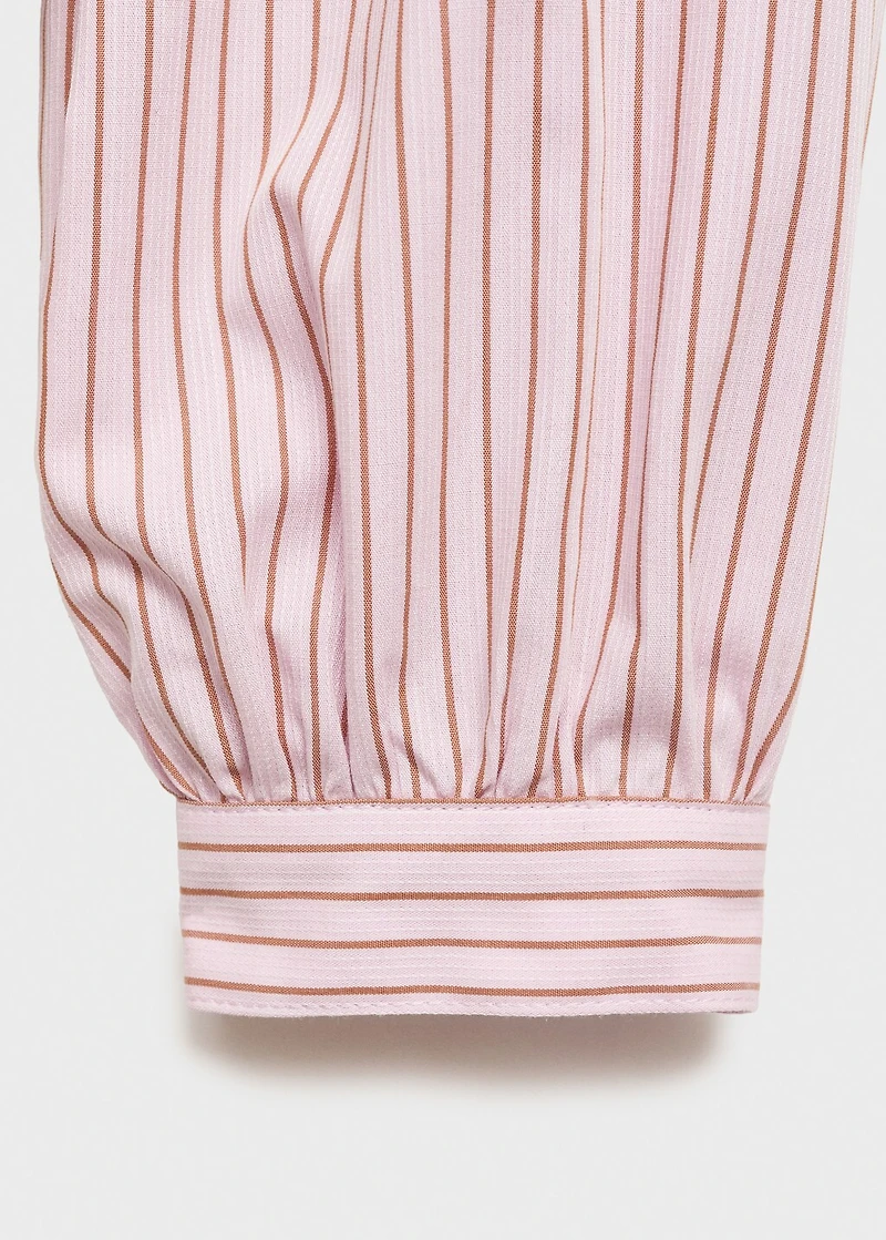 Striped cotton shirt
