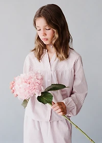 Striped cotton shirt