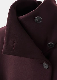 Manteco wool coat with belt