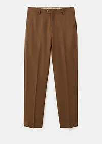 Italian wool flannel suit pants